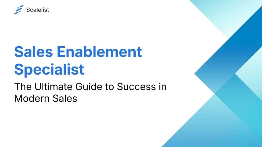 Sales Enablement Specialist: The Ultimate Guide to Success in Modern Sales