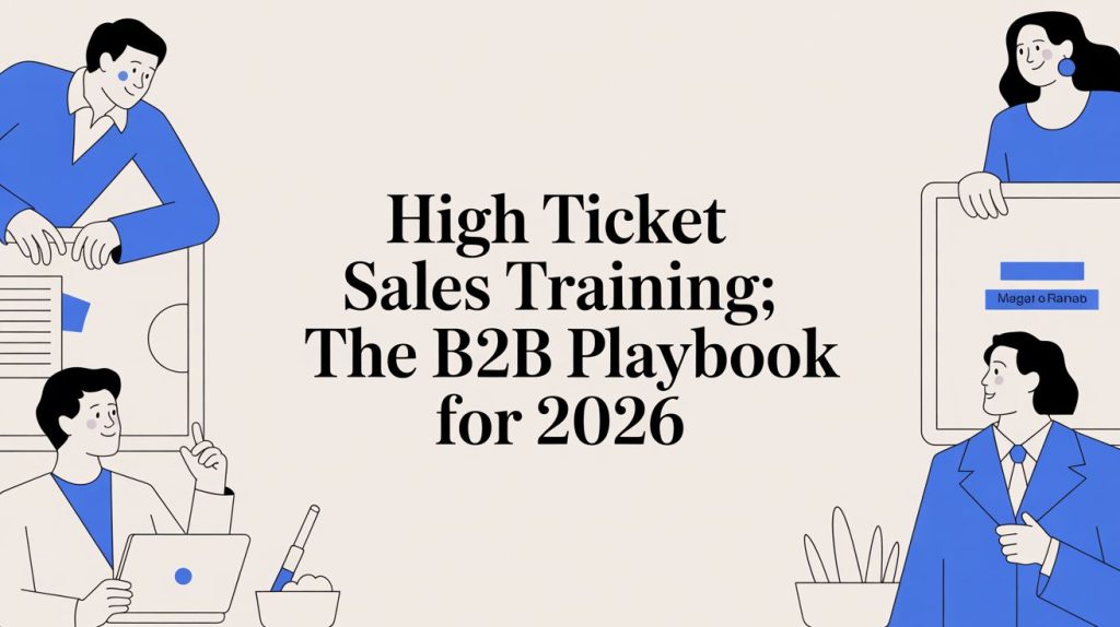 High Ticket Sales Training: The B2B Playbook for 2026